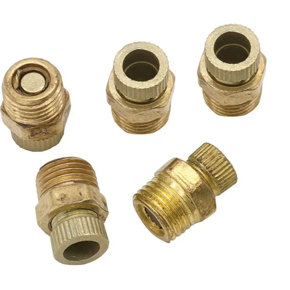 5pcs Silent Air Compressor Drain Valve Screw For Small Air Pump Compressor Accessories Pneumatic Parts