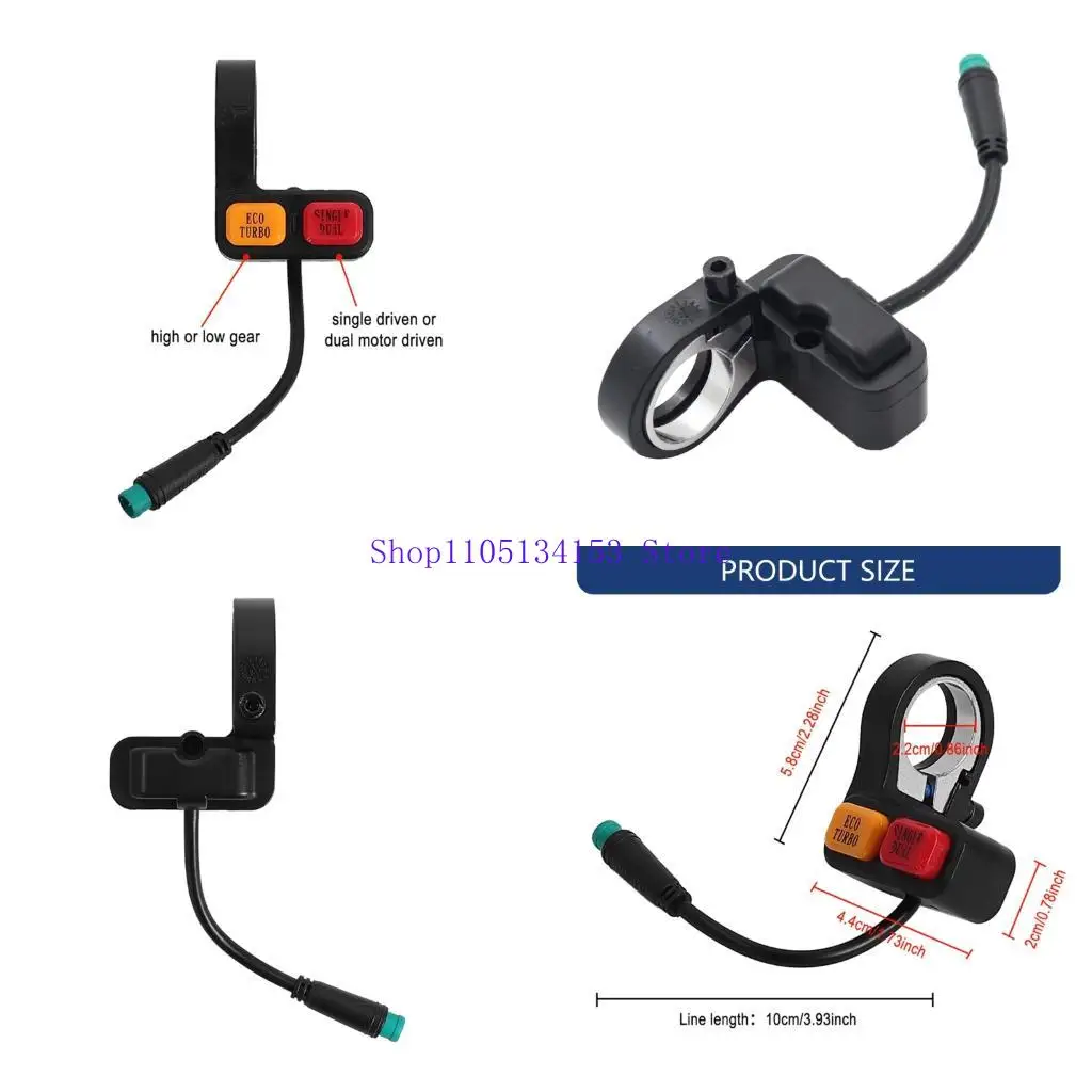 

hg89 Сверхмощные 5-контактные переключатели двигателей, подходящие для электрических скутеров с одинарным и двойным приводом, с