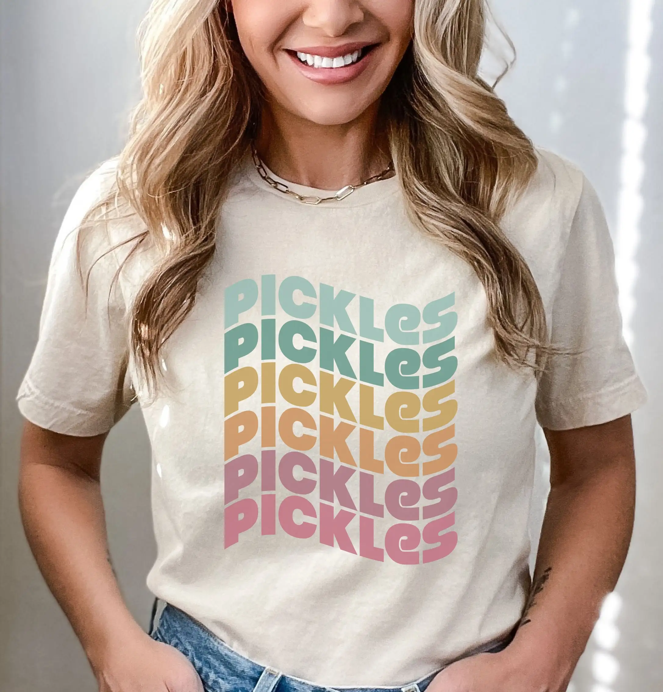 Pickle T Shirt For Mom Foodie Fan Lover Funny Food Canning Pickled Cucumbers Home