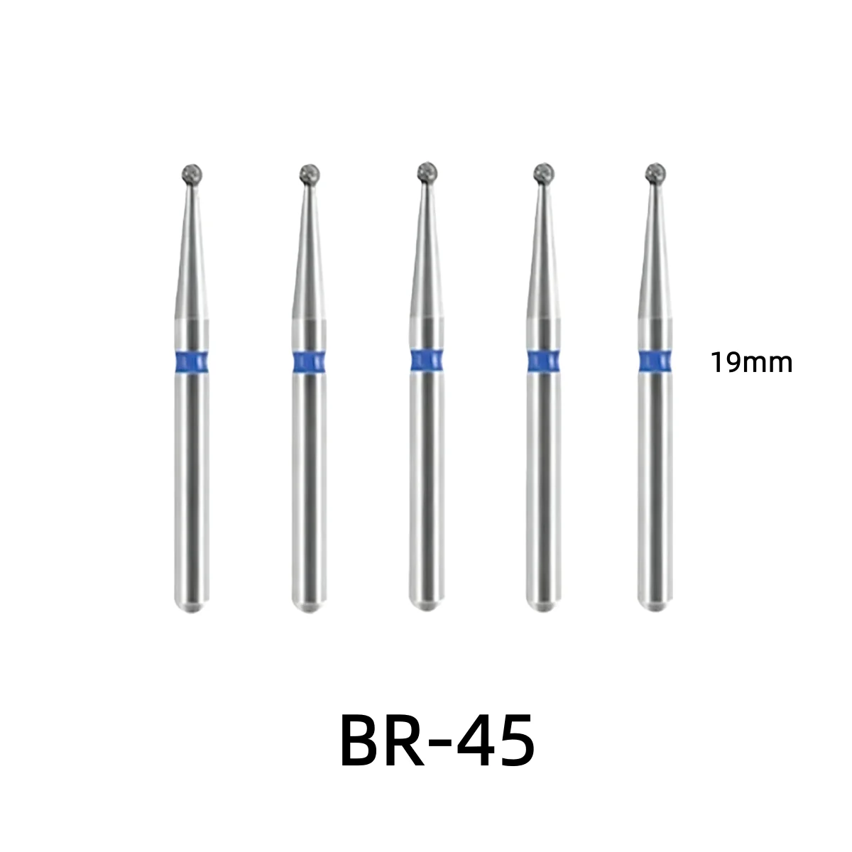 أزيز تلميع الأسنان عالي السرعة الماس الملمع لتلميع وتنعيم الأسنان ، قبضة الأزيز التوربينية مواد طب الأسنان