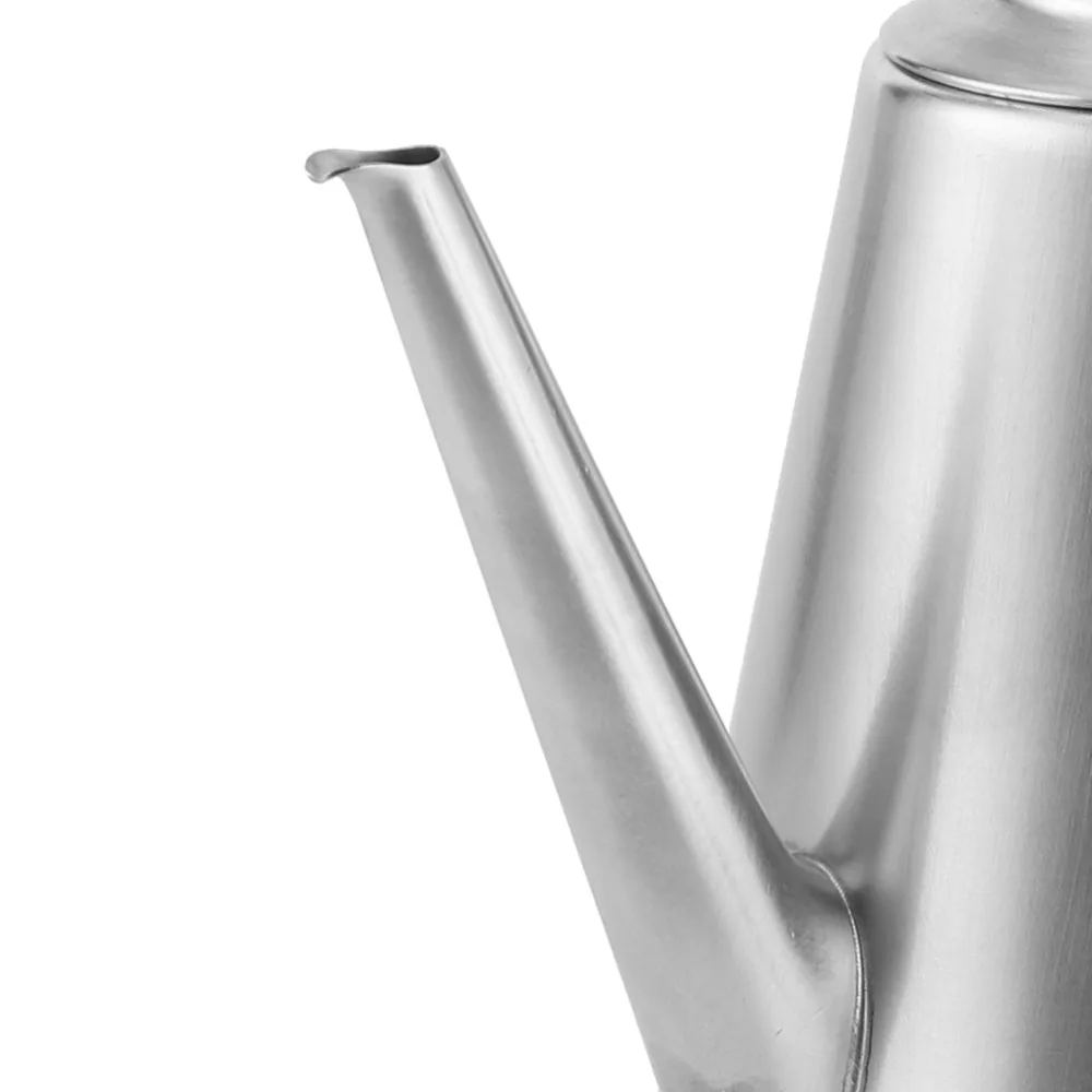 Practical 304 Stainless Steel Oil Dispenser Bottle Anti-Drip Spout 500ml/700ml Olive Oil Bottle Vinegar Cruet For Kitchen