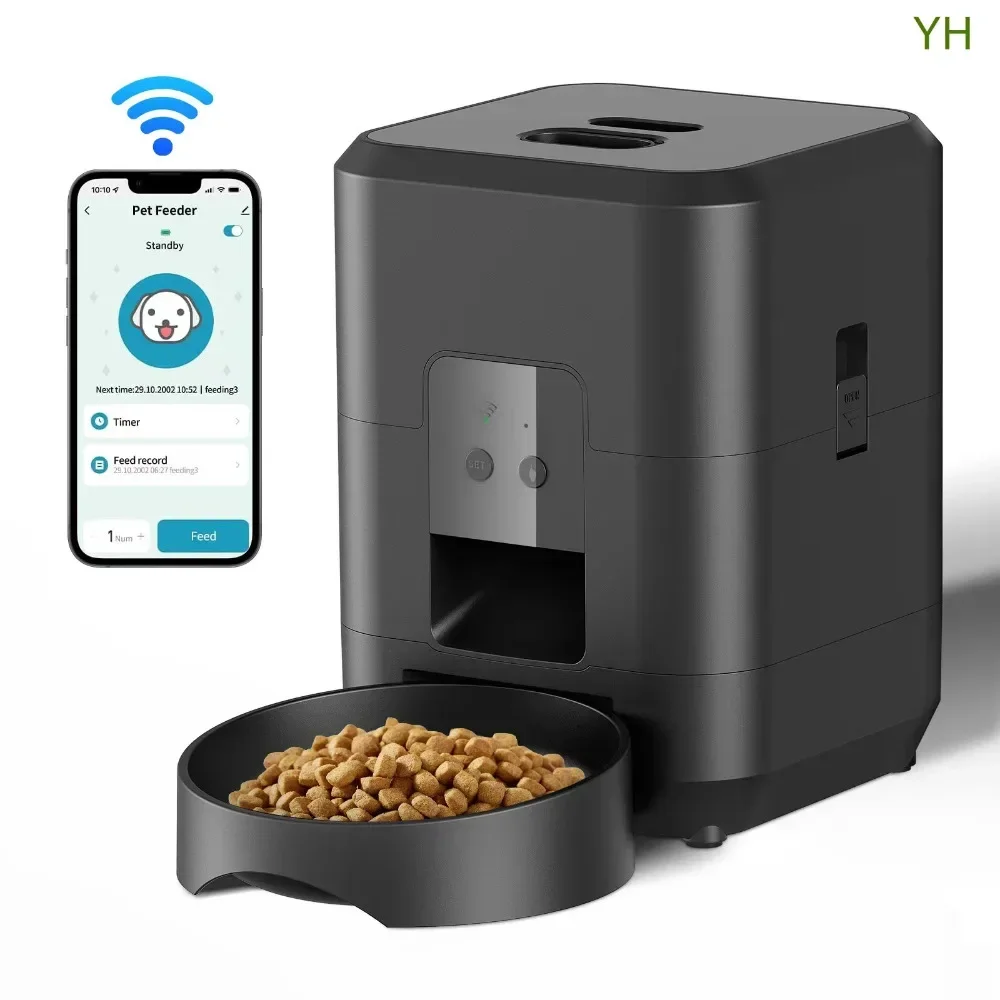 Pet Feeder Automatic Cat Feeder Dog Slow Food Machine with Timed Quantitative WIFI APP Pet Food Dispenser Cat Dog Bowl