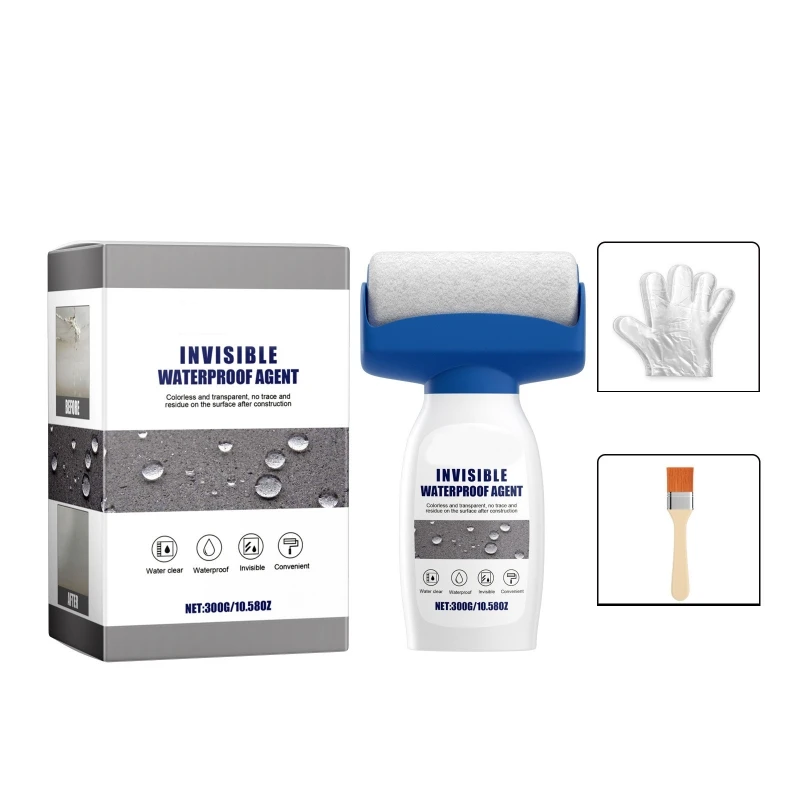 Przezroczysty wodoodporny środek Wodoodporny zestaw do naprawy dachu ściennego do drewna na dach płytek ściennych