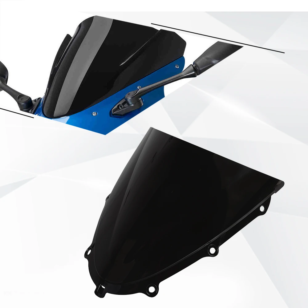 

Front Wind Deflector Double Bubble FOR Suzuki GSXR 125 GSXR150 GSX-R 150 GSXR125 2018 2019 Windscreen Windshield 2020-2025