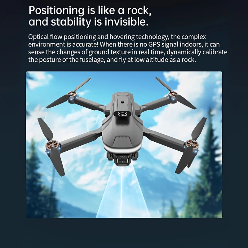 U6 Drone with Brushless Motor, Long Battery Life, Smart Obstacle Avoidance & Screen Remote. Features Real-Time Transmission, Dual-Camera, Gesture Control & 1-Key Return. Perfect for Outdoor Aerial Video, Beginners & Holiday Surprise Gifts. view 4