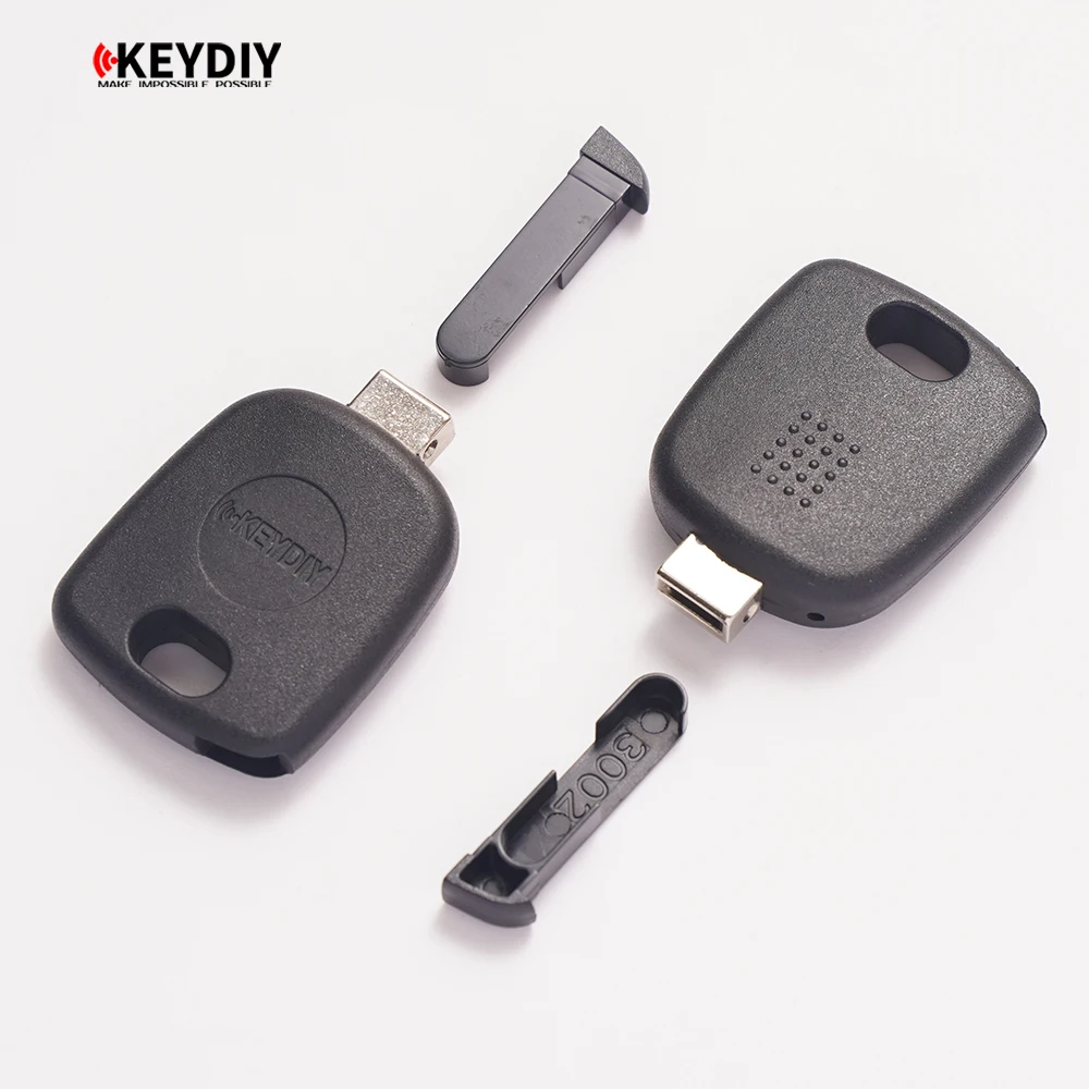 10pcs KD Universal Transponder Key Case Spare Chip Key Head KD Xhorse Key Blade Shell with Uncut Remote Key KD Blade