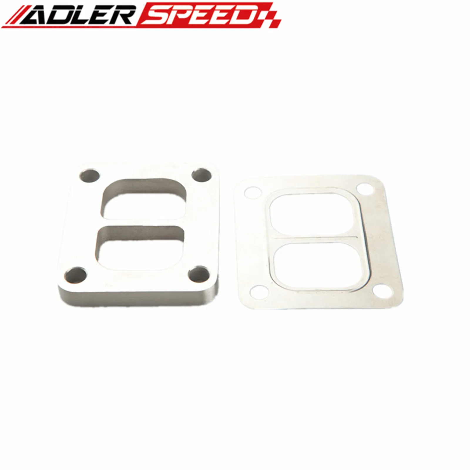 

Stainless Steel T4 Divided Turbo Discharge Inlet Weld Flange 1/2" Thick w/Gasket