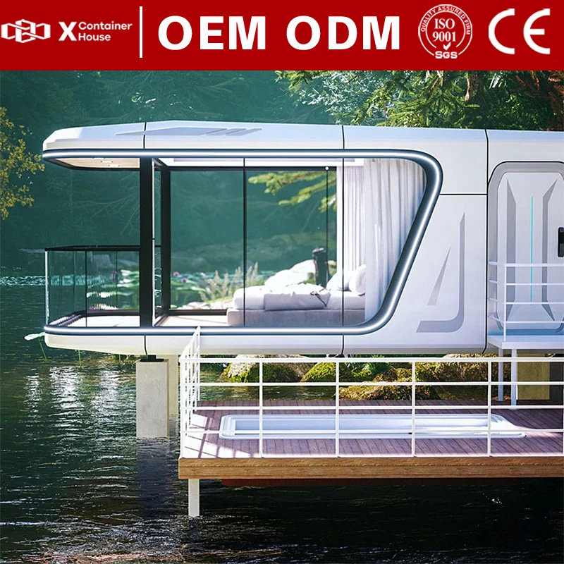 Custom Designed Outdoor Portable Mobile Home Prefabricated House Space Capsule House