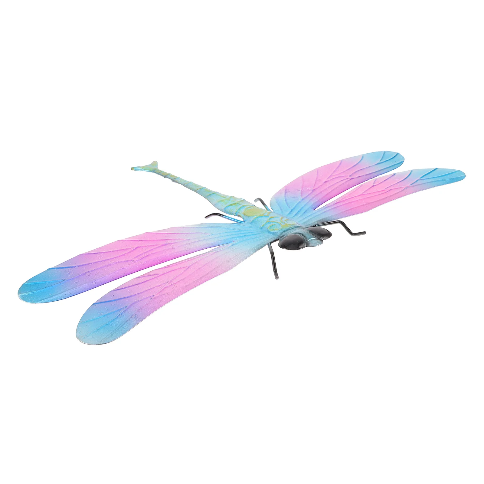 

3D Metal Dragonfly Wall Art Outdoor Garden Decoration Fence Hanging Sculpture For Patio Bedroom Porch Resistant