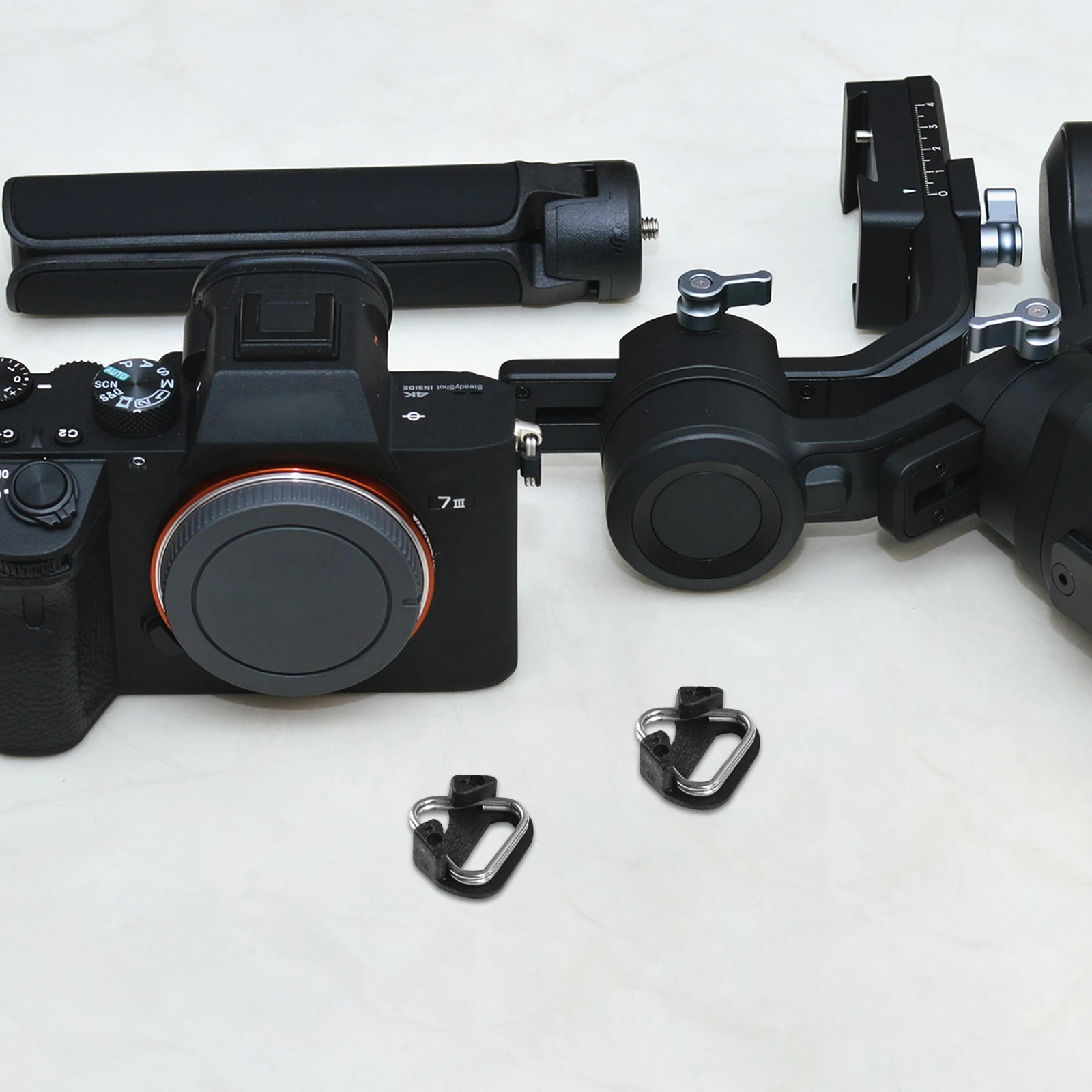 

10Pcs Professional Camera Strap Hook Stainless Steel and Plastic Exquisite Workmanship for Lanyard Shoulder Strap