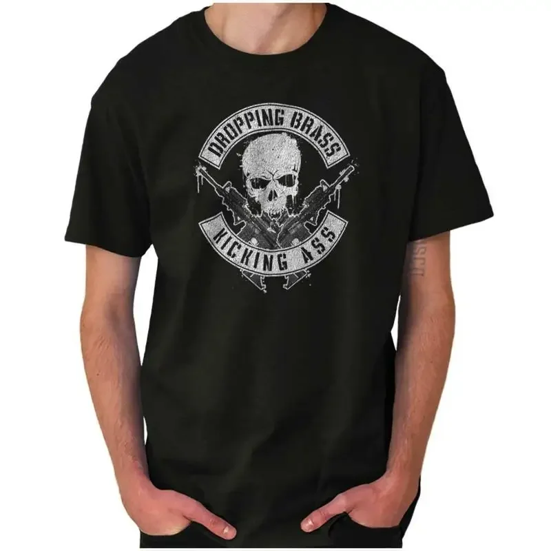 2Nd Amendment Skull Gun Rights Attitude 2A Womens Or Mens Crewneck T Shirt