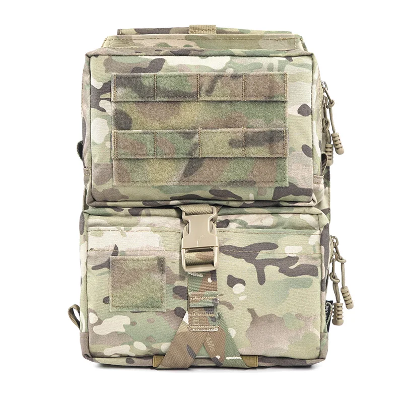 

ASSAULT BACK PANEL TYPE 1 airsoft Tactical Vest Backboard Bag for Mayflower Scarab Quick Release Molle Medical Water Bag