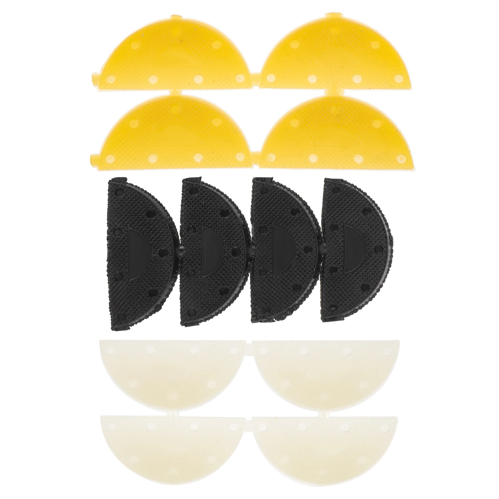 

12pcs Shoe Heel Stickers Non-Slip Sole Cushion Insole Pads for Sneakers Sports Shoes Bottom Protection Adhesive Sole Protectors