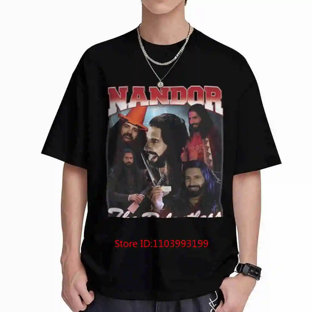 Nandor The Relentless Short Sleeve Tee 100% Cotton T-Shirt