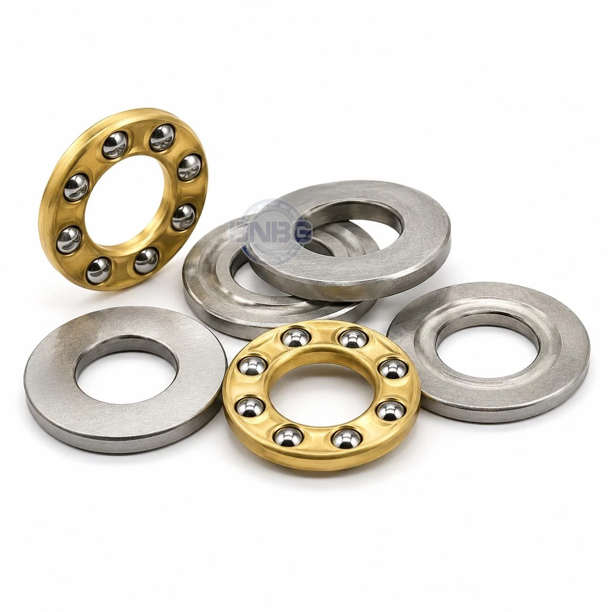 2PCS F6-11M F6-12M F6-14M F7-13M F7-15M F7-17M F8-14M F8-16M F8-19M F8-22M Flat Plane Pressure Bearing Mini Thrust Ball Bearing