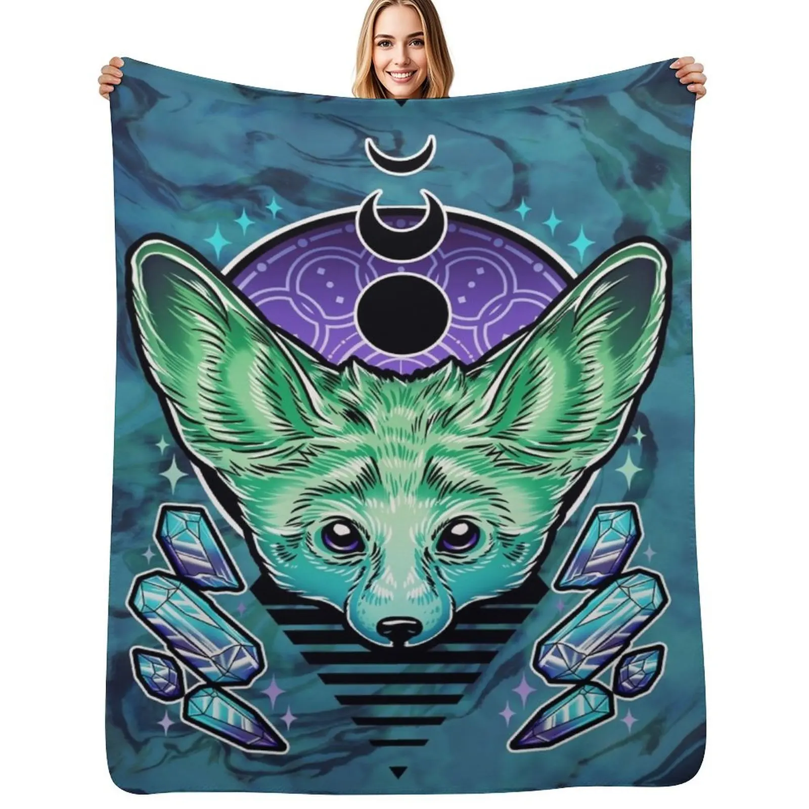 

Fennec Throw Blanket Decoratives Bed Designers Thins Blankets
