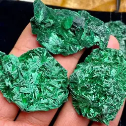 Wholesale Natural Raw Crystals Irregular Shape Mineral Stone Malachite Mineral Specimen For Decor
