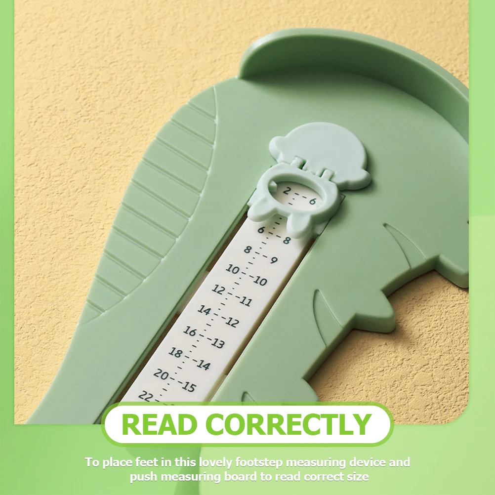 

Foot Length Measuring Instrument Kids Shoe Tools PP Measurer Baby Feet Sizer Foot Measurement Device Measurement Ruler Shoes