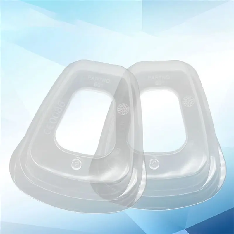 A80I 2 PCS Respirator Filter Cotton Cover For Reusable Respirators,Filter Box Uses Gas Mask Elements Accessories