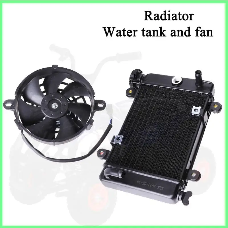 Motorcycle Radiator Cooling Cooler 5