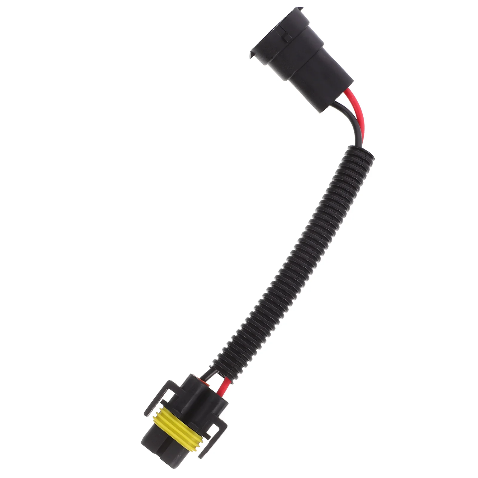 

Headlight Connector Car Fog Female Socket Conversion Wiring Harness Adapter Durable ABS Stable Transmission Compact Design Saves