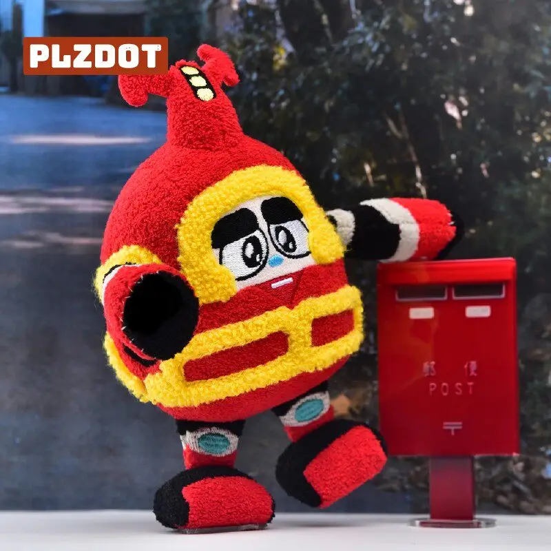 New B-Robo Kabutack Plush Blind Box Cute Cartoon Robot Keychain Backpack Pendant Collectible Toy Gift for Anime Fans view 2