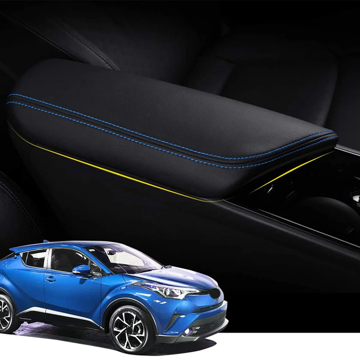 Car Center Console Armrest Box Cover Accessories for Toyota CHR CH-R 2016-2020 LHD