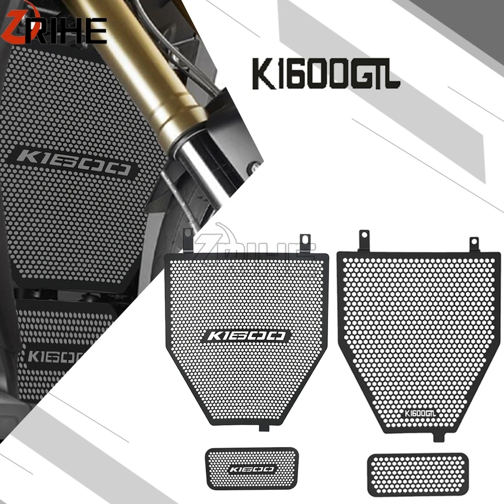 

2017 K 1600 K1600 GT GTL For BMW K1600GT K1600GTL Radiator Grille Guard Cover Protector and Oil Cooler Set 2020 2021 2022 2023