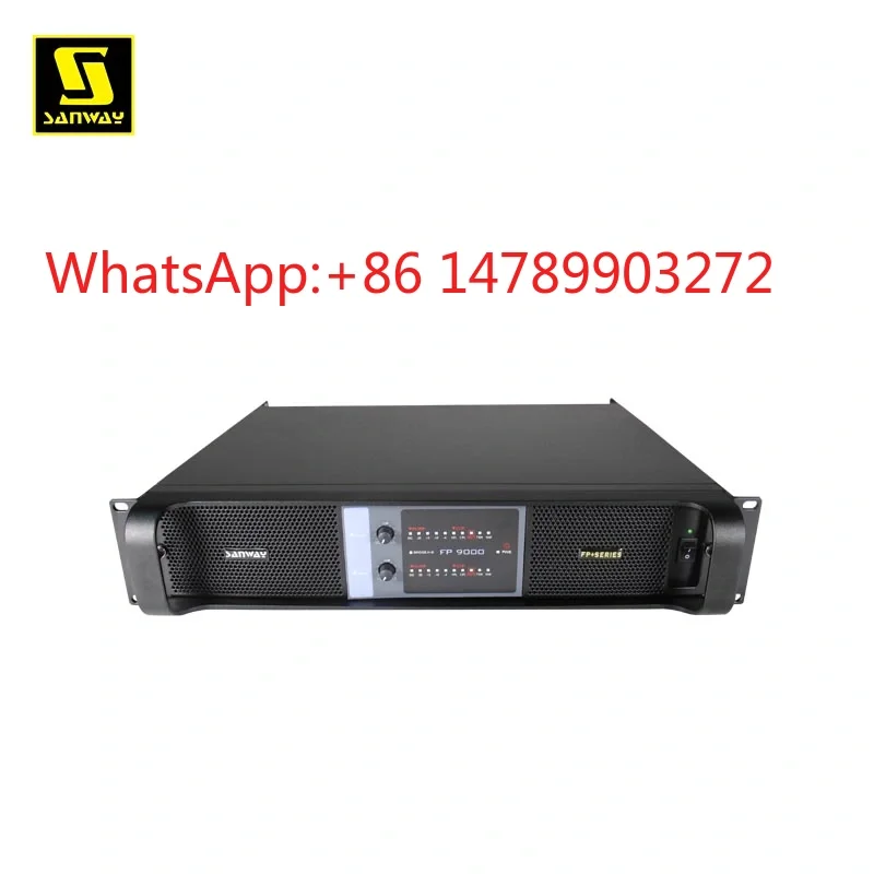 2 Channel Digital Power Amplifier 110V 220V Stage Home Audio Amplifier