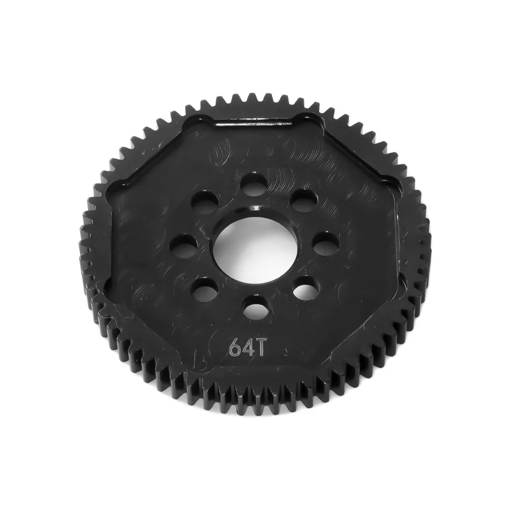 

Стальной металлический модуль 64T 06, основная шестерня 51356 для Tamiya TB03 TA07 TT02R TT02 TT02D, детали для обновления радиоуправляемого автомобиля, аксессуары