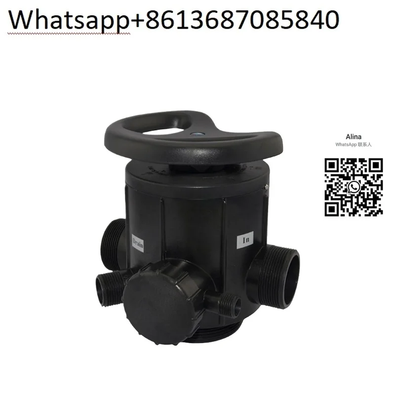 

Клапан Runxin F56F64, смягчающая смола, смягчающая соль для воды, Многофункциональный ручной клапан фильтра с активированным углем для смягчения