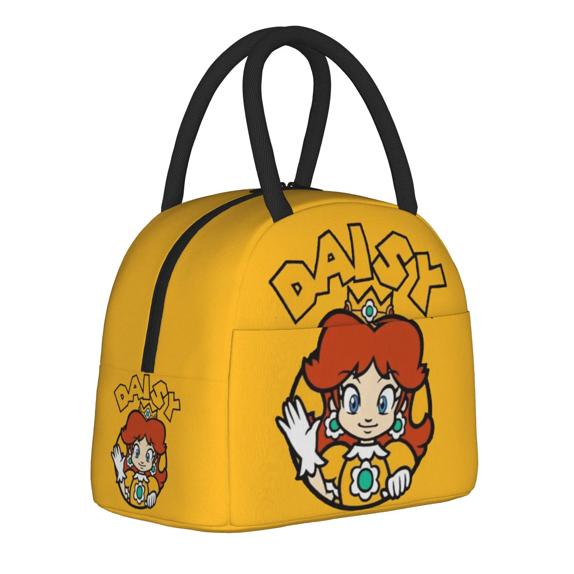 

Marioes characters Merch Insulated Lunch Bag For Work Food Box Portable Cooler Thermal Lunch Boxes
