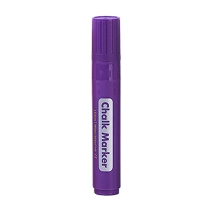  Colored Liquid Chalk Pen With 15mm Flat Square Tip Erasable Liquid Chalk Marker For Glass Window Blackboard Acrylic Sign