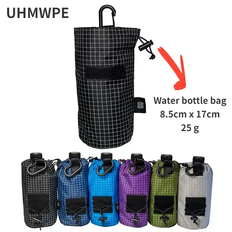 

UHMWPE 25g Water Bottle Storage Holder Bag Backpack Accessories Outdoor Lightweight Arm Bag Hiking Climbing Gear Molle Organizer