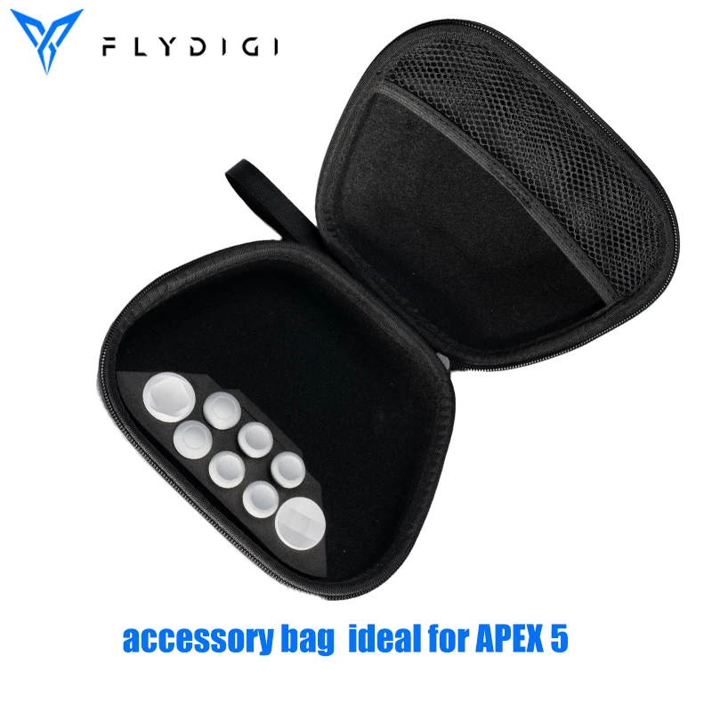 Torba na akcesoria do gamepada FLYDIGI, torba do przechowywania gamepada FLYDIGI APEX 5, części zamienne do wielu joysticków i klawiszy krzyżowych — zdjęcie produktu 5