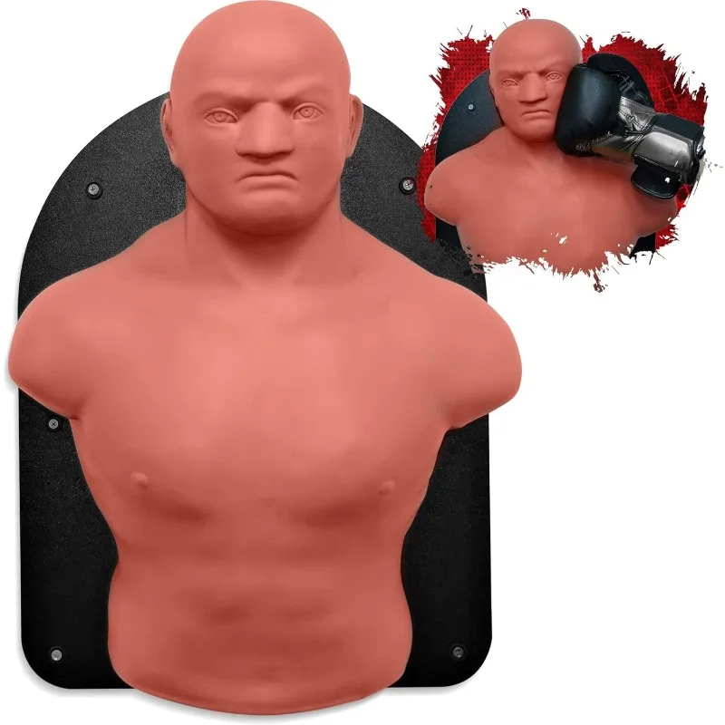 Wall-Mounted Punching Dummy Boxing Bag Martial Arts for Professonal Training Dummy and Do Not Take-up Any of House Floor Space