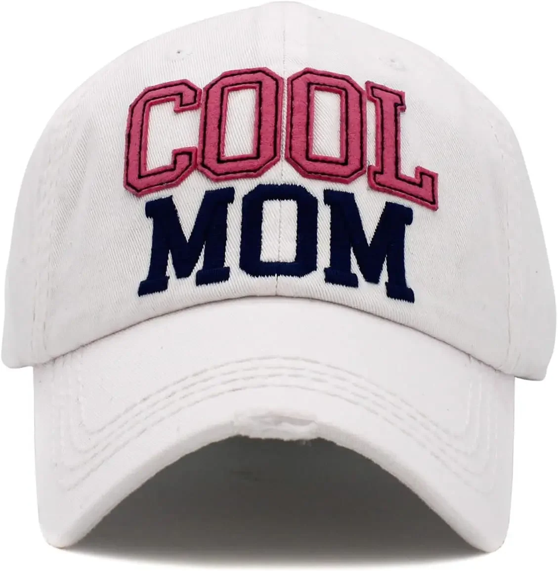 Funky Junque Womens Baseball Cap Distressed Vintage Hat Unconstructed Embroidered Patch Hats Men Woman Outdoor Headwear Unisex