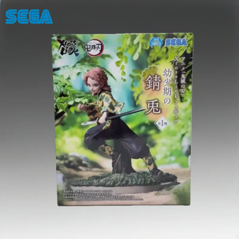 En Stock Sega Original Xross Link Demon Slayer Tomioka Giyuu figura de acción modelo muñeca nuevo juguetes en caja modelo coleccionable