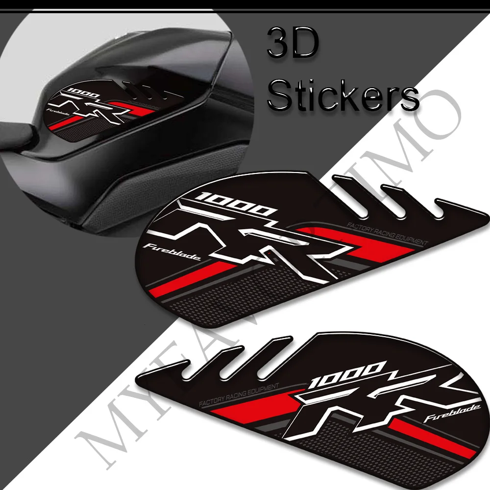 Stiker Motor ชุดน้ำมันเตาแผ่นป้องกันหัวเข่าด้ามจับด้านข้างสำหรับ HONDA CBR 1000RR-R CBR1000RR-R SP 1000 RR-R