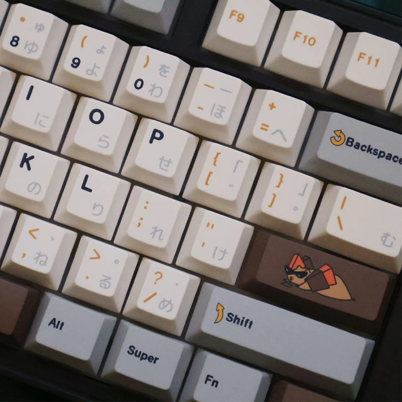 Capybara keycaps in stock for mechanical keyboards, original factory profile, dye-sublimatedPBTkeycap