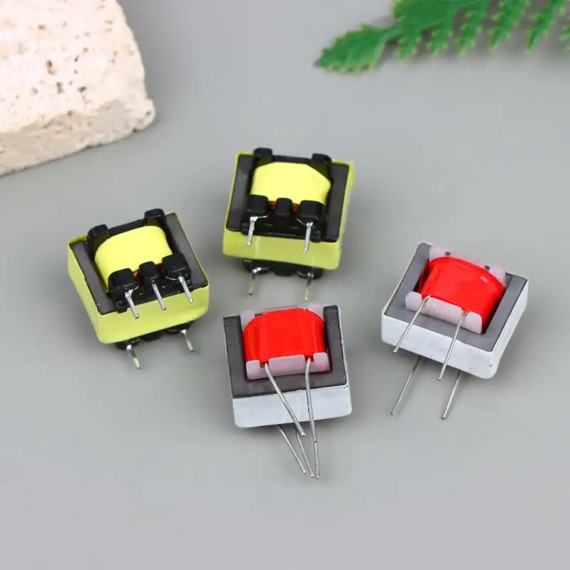 2Pcs135 Ohms Insulation Audio Transformer 600:600 Ohms 1:1 EI14 Isolation Transformer Audio Isolation Transformer(Soft/Hard Pin)
