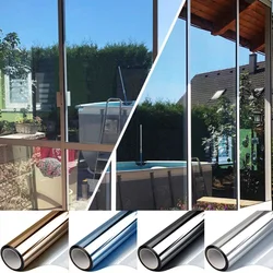 One-way Perspective Glass Film for Household Windows UV Protection, Sun Protection, Thermal Insulation, Window Sticker