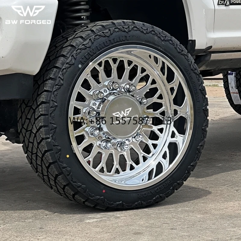 

Luxury Deep groove Super Single 22 24 26 28 Inch Forged Truck Wheels 8x170 8x180 Chrome Deep Dish Wheels Pickup & SUV Wheels