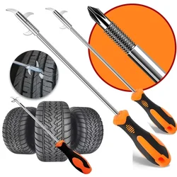 Car Tire Repair Cleaning Hook Screwdriver Accessory Car Tire Stone Cleaner Stone Remover Tire Cleaning Tool Auto Repair Tools