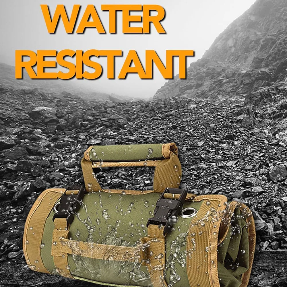 حقيبة أدوات قماش أكسفورد مقاومة للماء، حقيبة تخزين متينة للنجار والكهربائيين