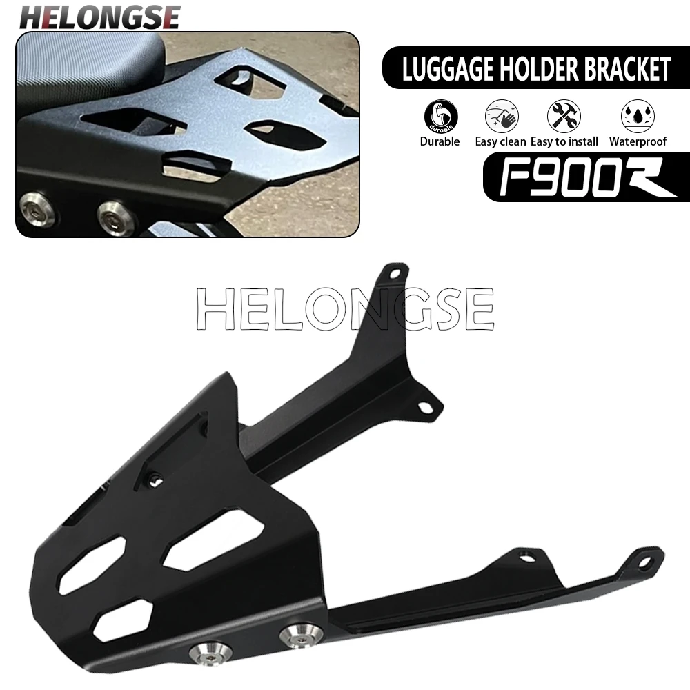

For BMW F900XR F 900R 900XR 2019-2026 F900R Motorcycle Accessories Luggage Holder Bracket Rear Luggage Rack Top Case Mount Plate