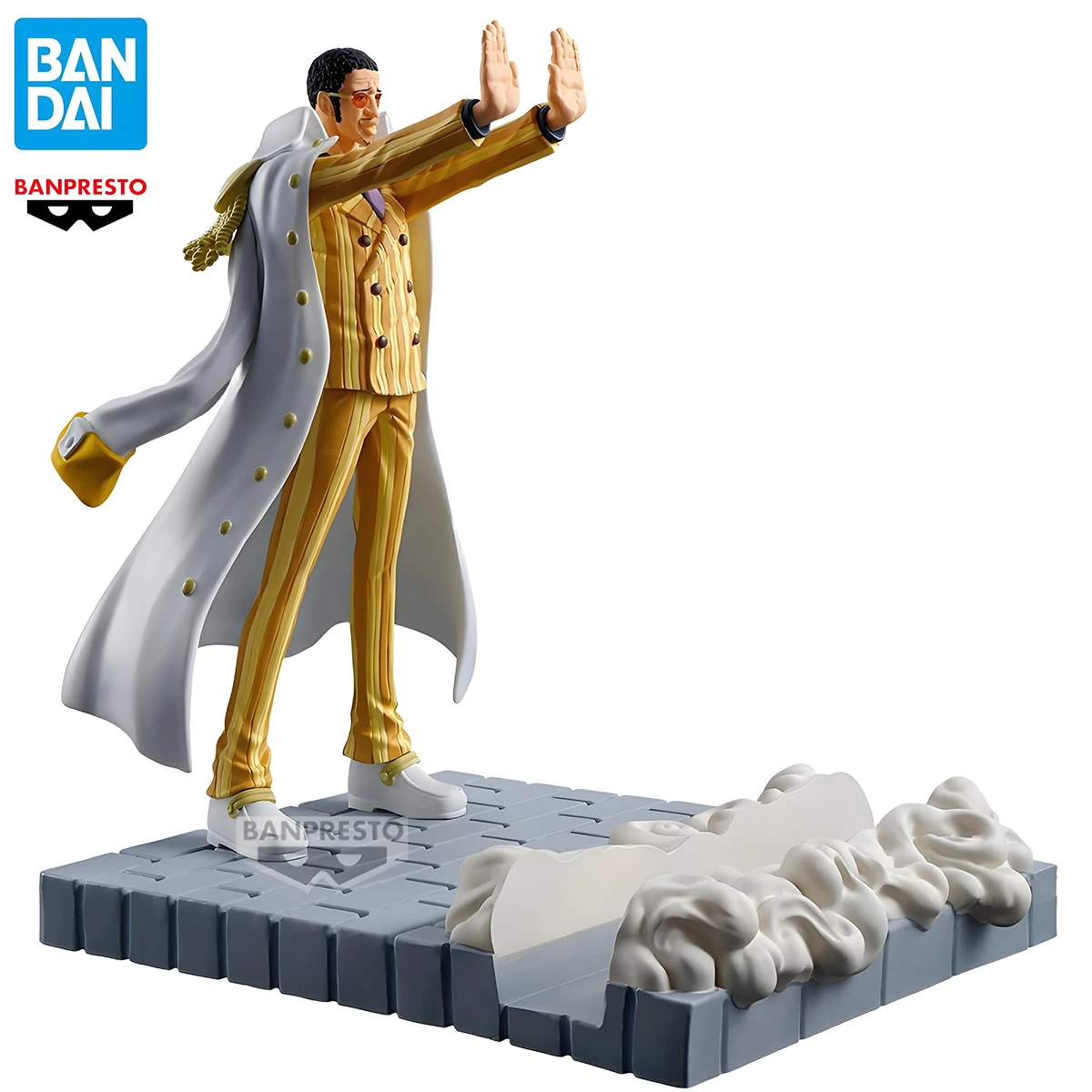 

In Stock Original BANDAI Banpresto ONE PIECE Borsalino PVC 12cm Anime Action Figure Model Toys Gifts