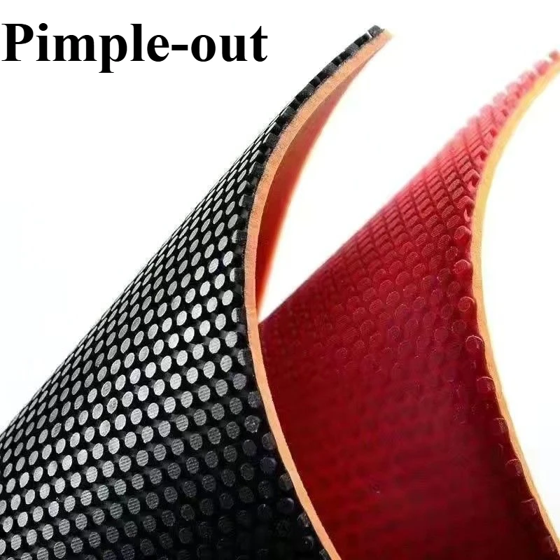 YINHE Pluto Pimple-Out Table Tennis Rubber OX/with Sponge ITTF Approval Short Pips Offensive Ping Pong Rubber Strong Sinking view 2