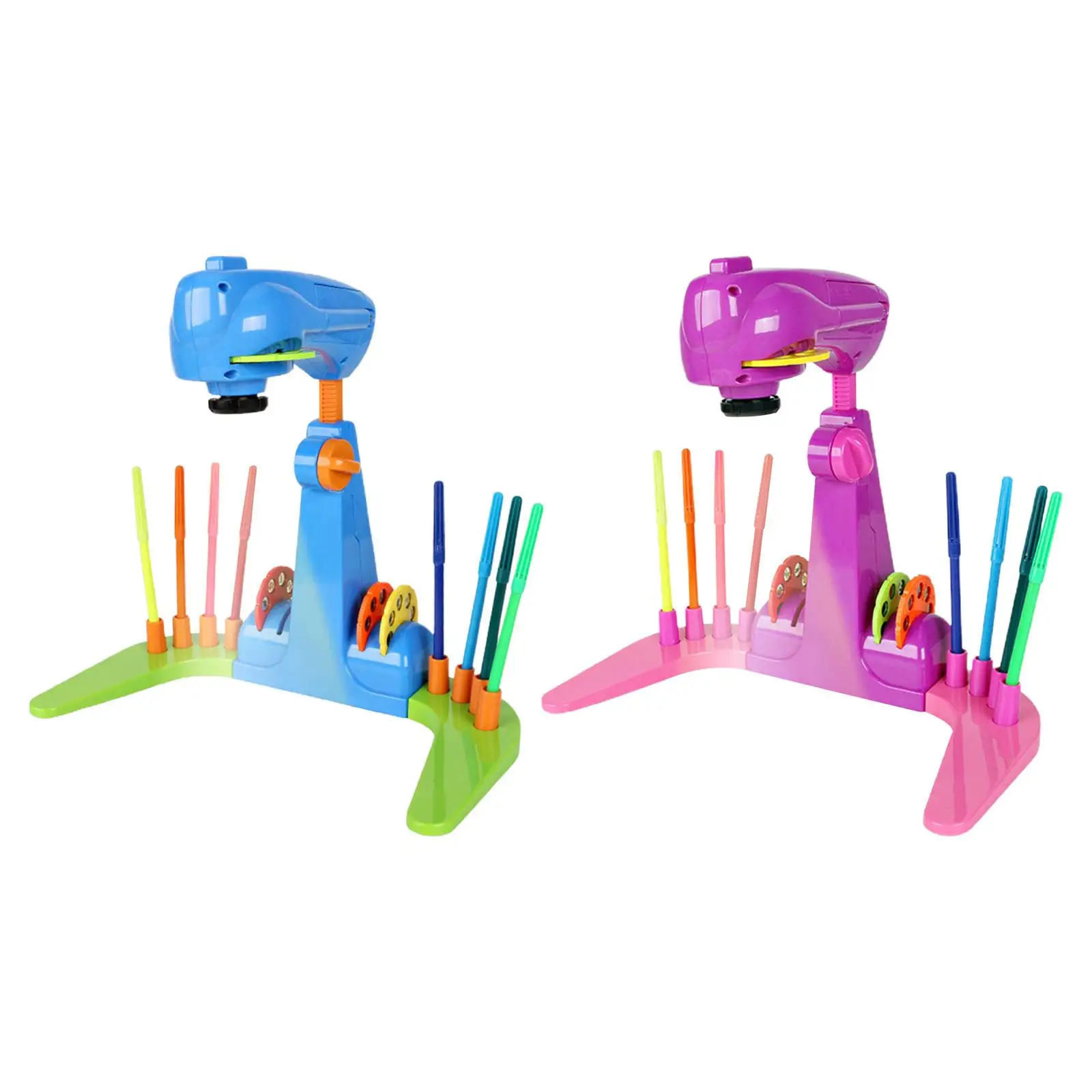 

Portable Trace and Draw Projector Painting Toy Playset, Kids Projection Drawing for Children