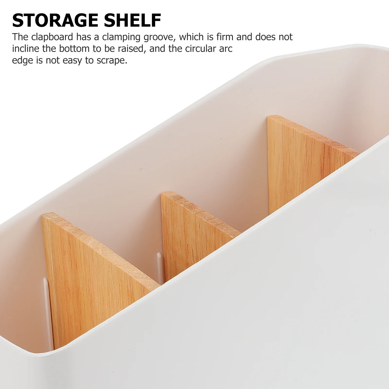

2Pcs Remote Controller Storage Rack Multifunctional ABS Storage Box for Living Room Desktop Makeup Organizer Cosmetics Case